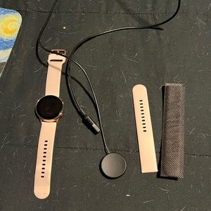 Pink Samsung galaxy watch
